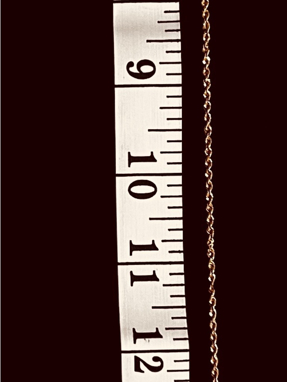 14K Twisted Gold Rope Chain Necklace - Picture 4 of 4